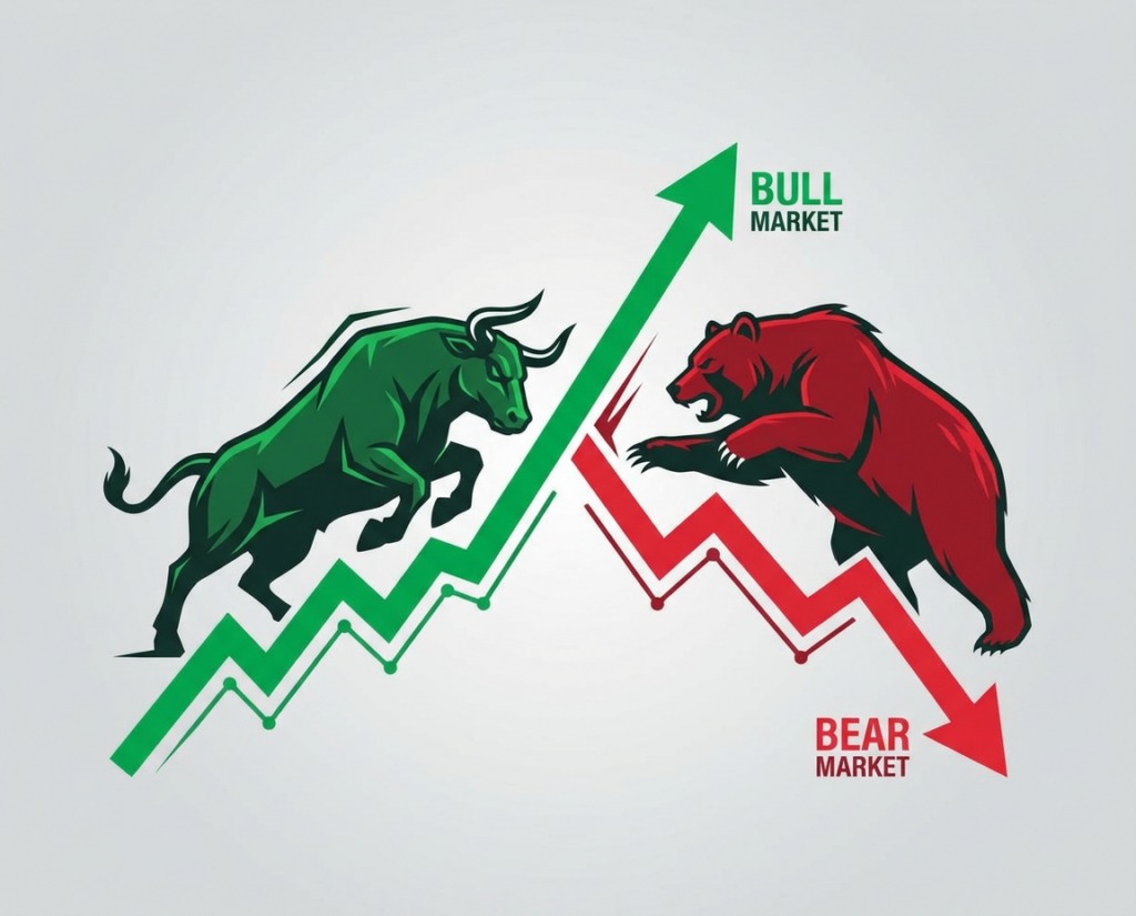 bull market and bear market simple 427714